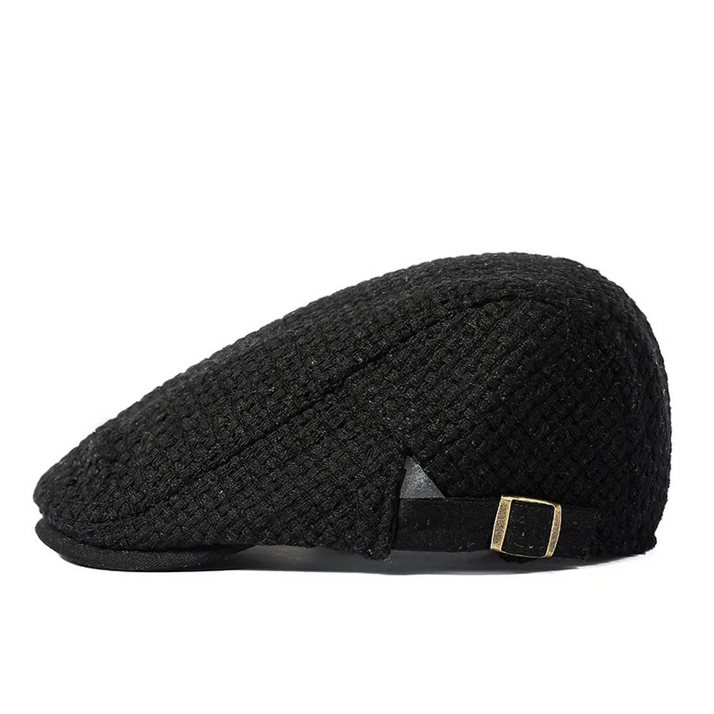 Custom Men Fitted Newsboy Cap Adjustable Hat English Flat Cap Men Cotton Driver Hat Newsboy Caps 100% OEM Servcie