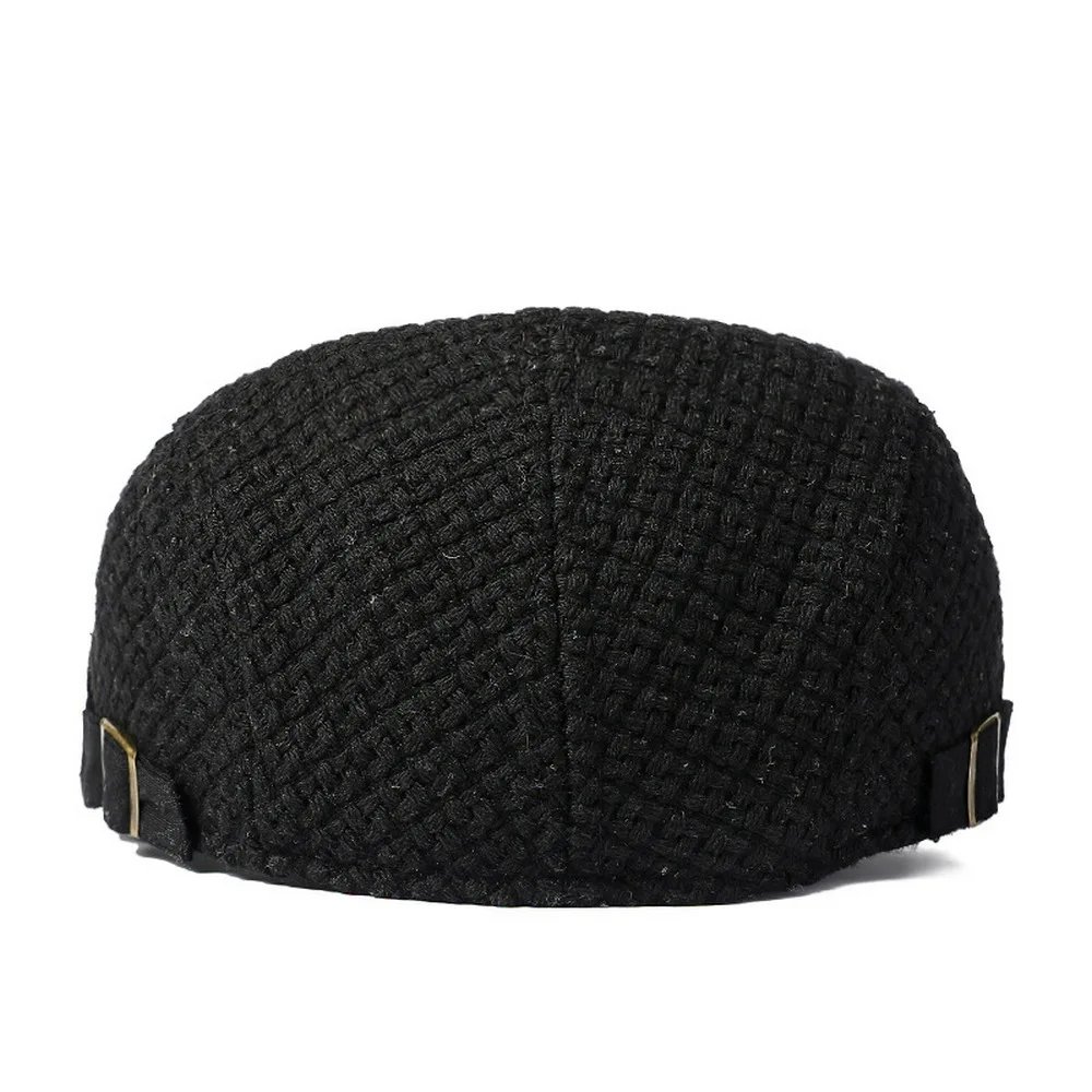 Custom Men Fitted Newsboy Cap Adjustable Hat English Flat Cap Men Cotton Driver Hat Newsboy Caps 100% OEM Servcie