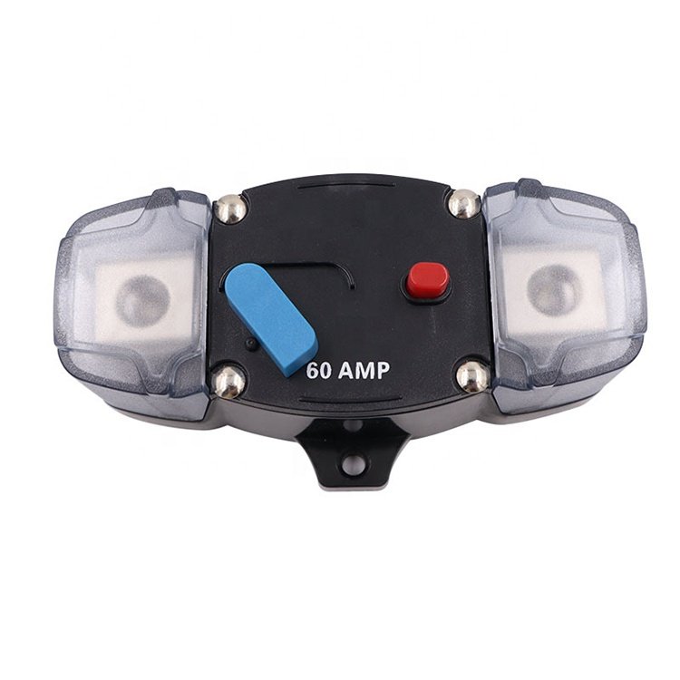 48V 50A 60A 80A 100A 150A 200A 250A 300A Circuit Breaker Fuse Manual Reset Waterproof Power Protection for Truck Auto Boat RV