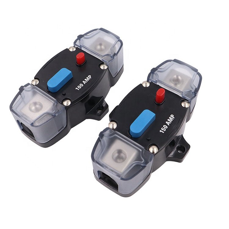 48V 50A 60A 80A 100A 150A 200A 250A 300A Circuit Breaker Fuse Manual Reset Waterproof Power Protection for Truck Auto Boat RV