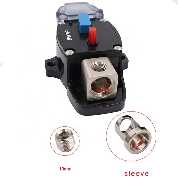 48V 50A 60A 80A 100A 150A 200A 250A 300A Circuit Breaker Fuse Manual Reset Waterproof Power Protection for Truck Auto Boat RV