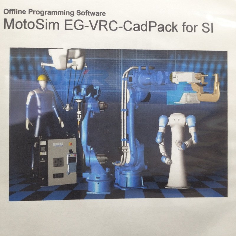 Easy programming robot software MotoSim Original 6 axis industrial painting praying robot software MotoSim