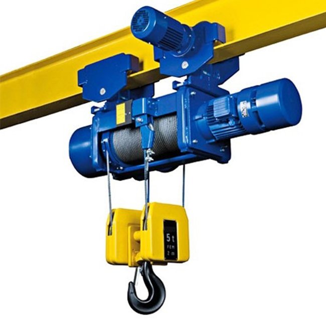 Hot Sale 220v Electric Engine 5 ton Lifting Steel Wire Rope Pulling hoist