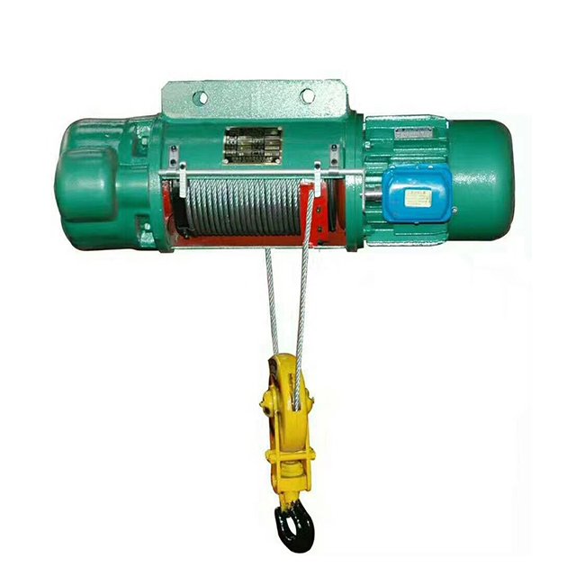 Hot Sale 220v Electric Engine 5 ton Lifting Steel Wire Rope Pulling hoist