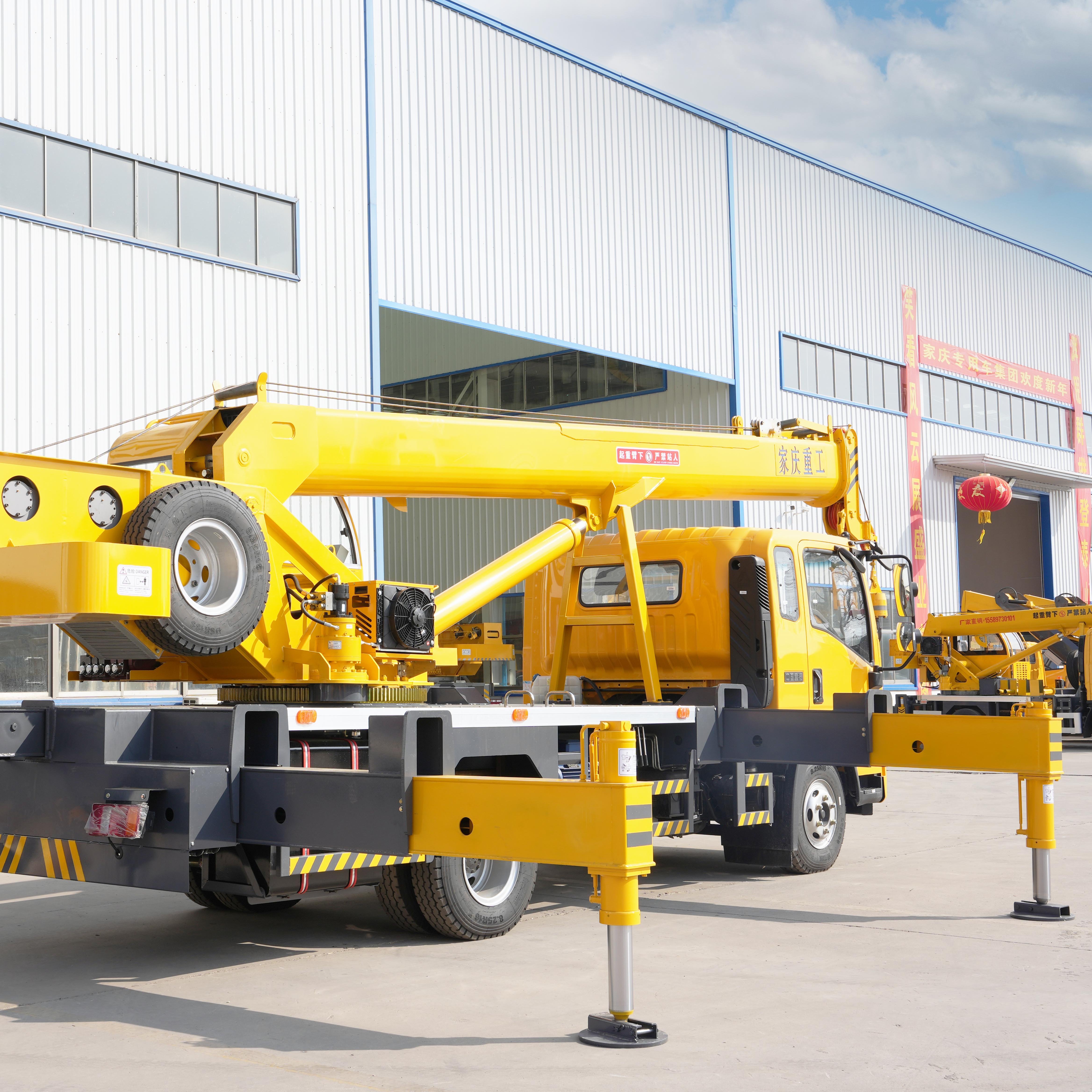 China Factory For Sale FAW Foton HOWO 10 Ton 12 Ton 16 Ton Hydraulic Telescopic Boom Truck Mounted Crane Crane Car