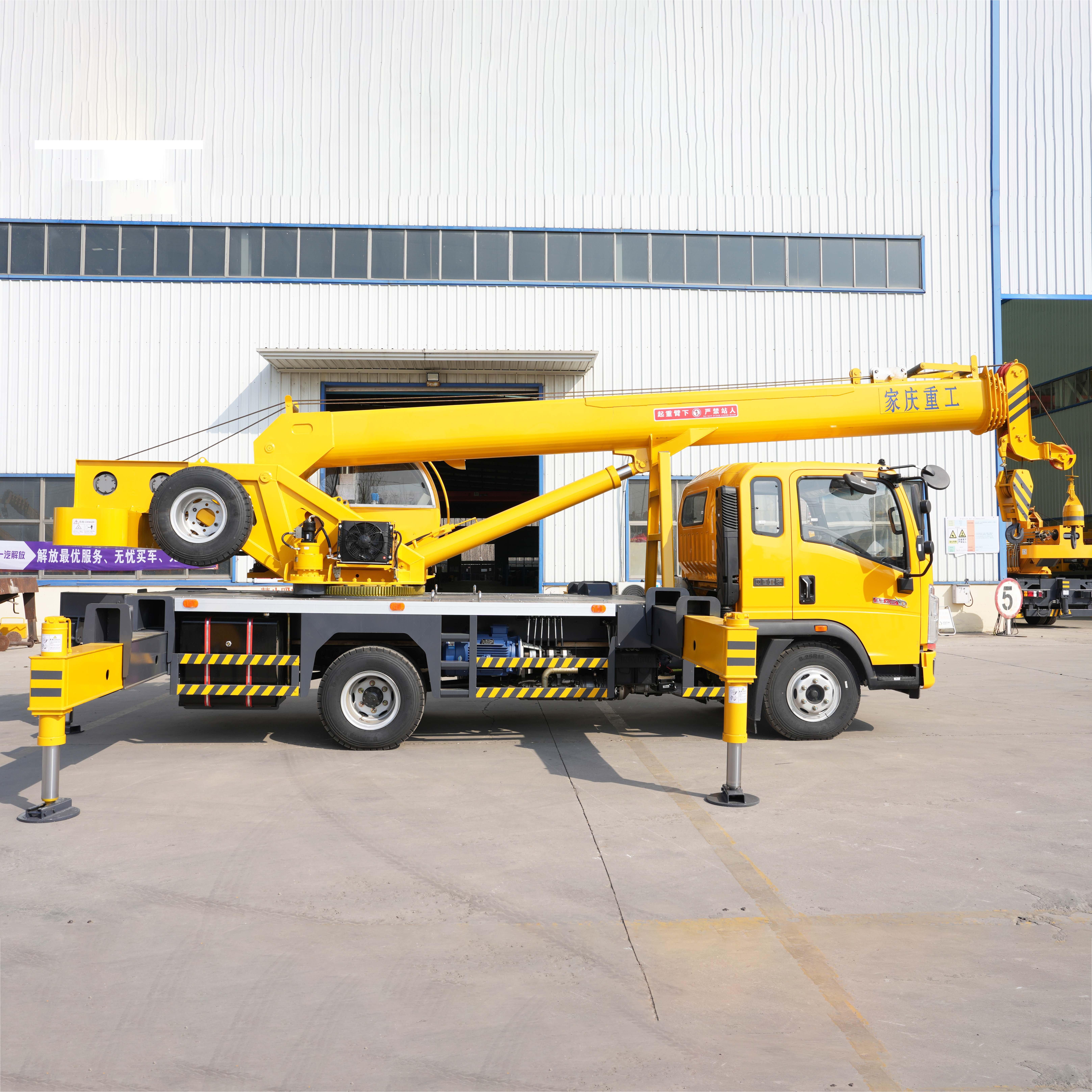 China Factory For Sale FAW Foton HOWO 10 Ton 12 Ton 16 Ton Hydraulic Telescopic Boom Truck Mounted Crane Crane Car