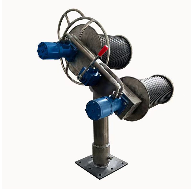 hot sale Longline Hauler Marine Winch Net Hauler For Fishing Boat Hydraulic Capstan Winch For Rope Wrecker Fishing Boat Trawl