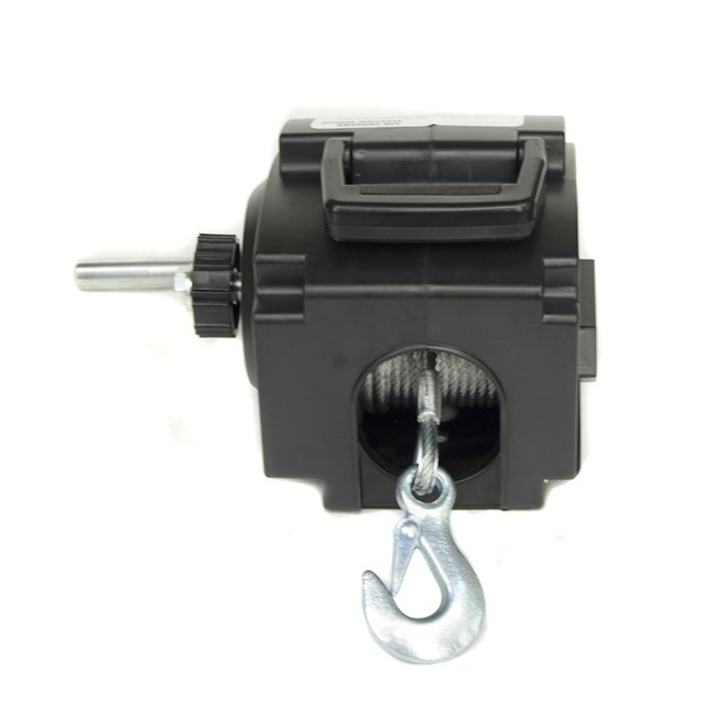 Portable Electric Hoist Mini Professional Steel Rope 2000lbs Marine Boat Electric Winch Kit other winches