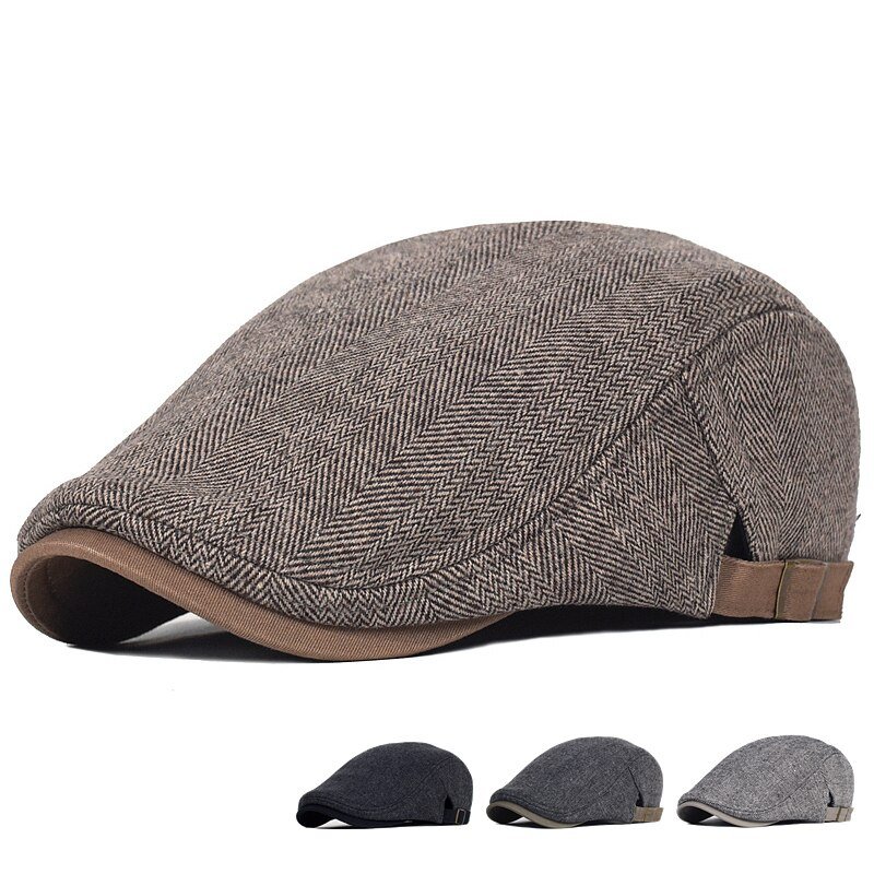 Customized Logo Lightweight Casual Style Warm French Beret Hat Men Women Solid Color Classic Wool Beret in whole sale price