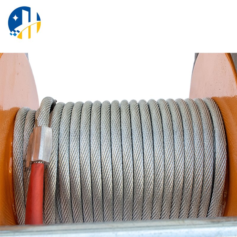 Small wire rope electric hoist 1 ton electric winch