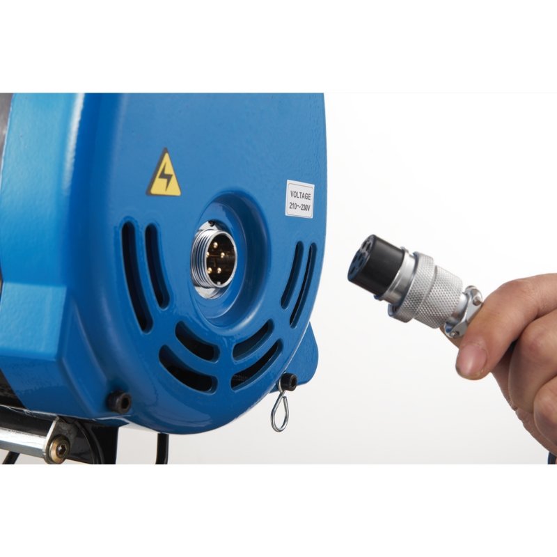 Portable Safety Limit Al-Alloy Cased Wire Rope Electric Hoist with Updated Copper Motor