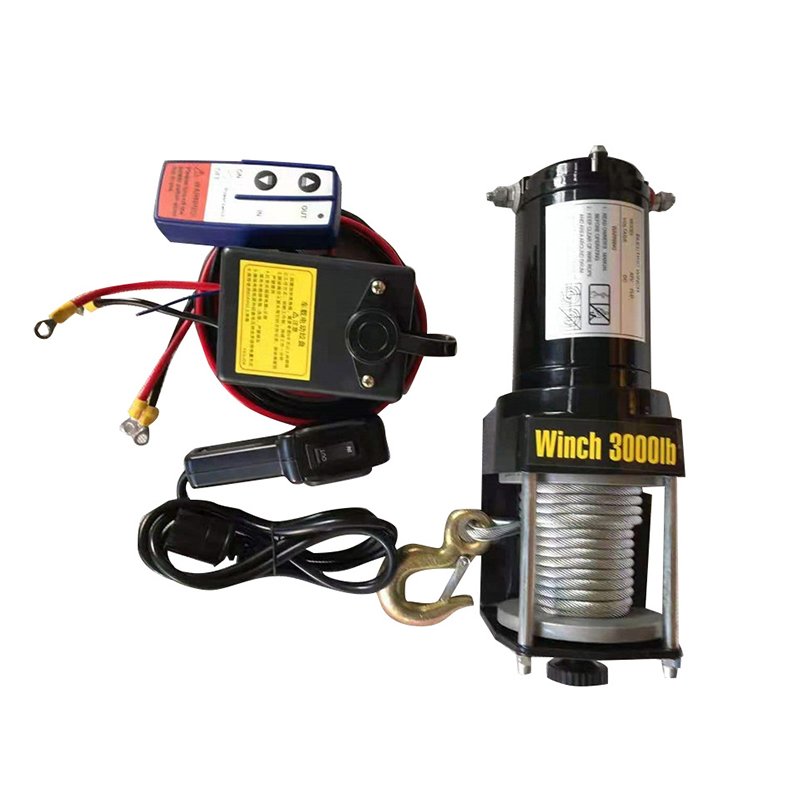 12v electric winch lifting 2 ton car winch motor 12V 24V 12000lbs for 4x4 Off Road Truck