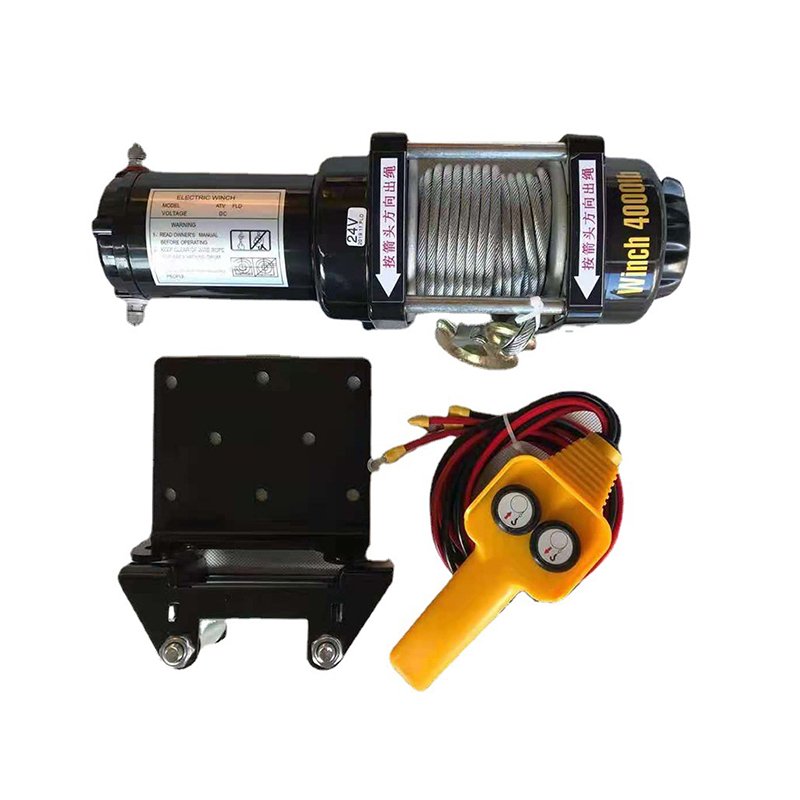 12v electric winch lifting 2 ton car winch motor 12V 24V 12000lbs for 4x4 Off Road Truck
