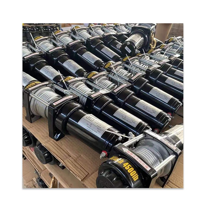 12v electric winch lifting 2 ton car winch motor 12V 24V 12000lbs for 4x4 Off Road Truck
