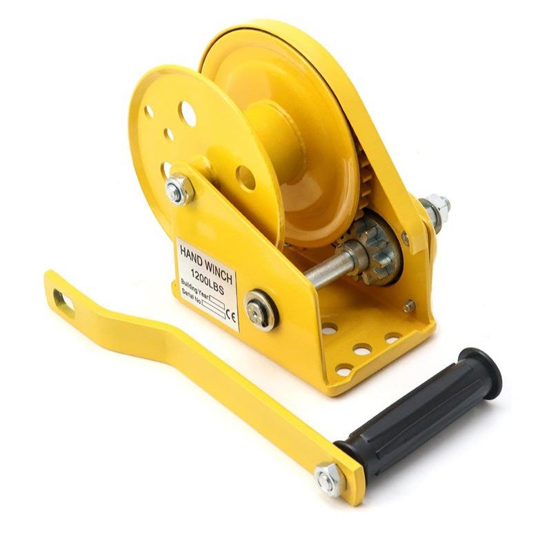 Construction Portable Boat Anchor Hydraulic Other Hand Mining Slipway Capstan Rope Winches Rope 12000Lbs 20 Ton