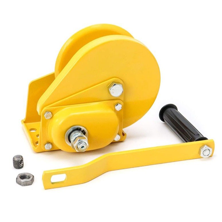Construction Portable Boat Anchor Hydraulic Other Hand Mining Slipway Capstan Rope Winches Rope 12000Lbs 20 Ton