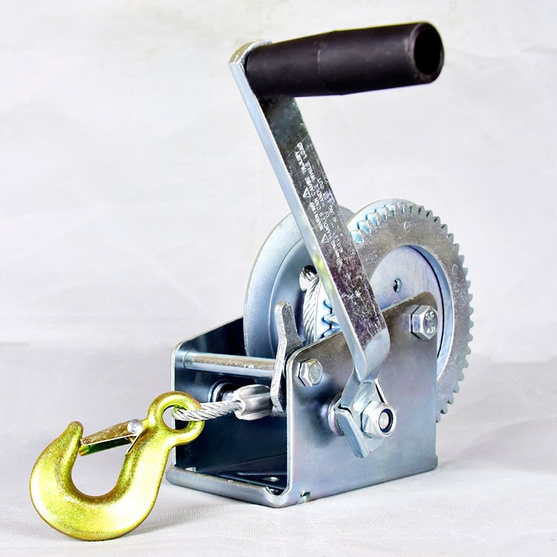 Construction Portable Boat Anchor Hydraulic Other Hand Mining Slipway Capstan Rope Winches Rope 12000Lbs 20 Ton