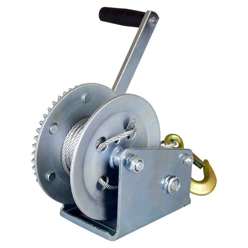 Construction Portable Boat Anchor Hydraulic Other Hand Mining Slipway Capstan Rope Winches Rope 12000Lbs 20 Ton