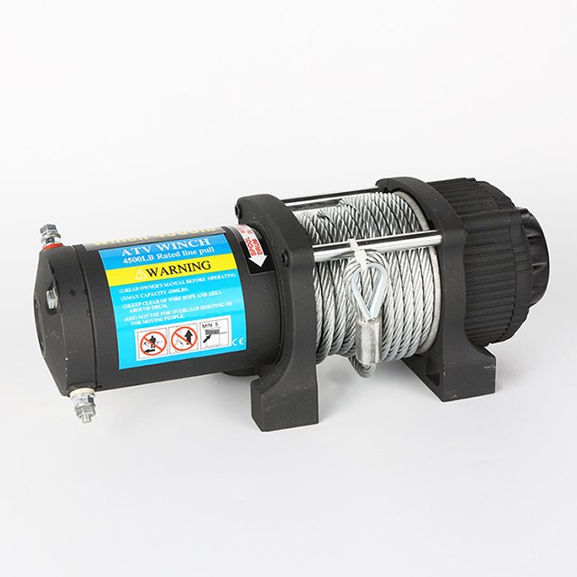 12V Vehicle Mounted Electric winch/Off Road Vehicle Traction Self Rescue Electric winch/4000LB12000LB Electric Winch