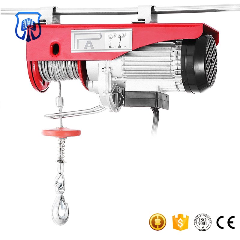 Factory direct sale lifting equipment pa 250 electric hoist 110v 220v mini electric motor hoist