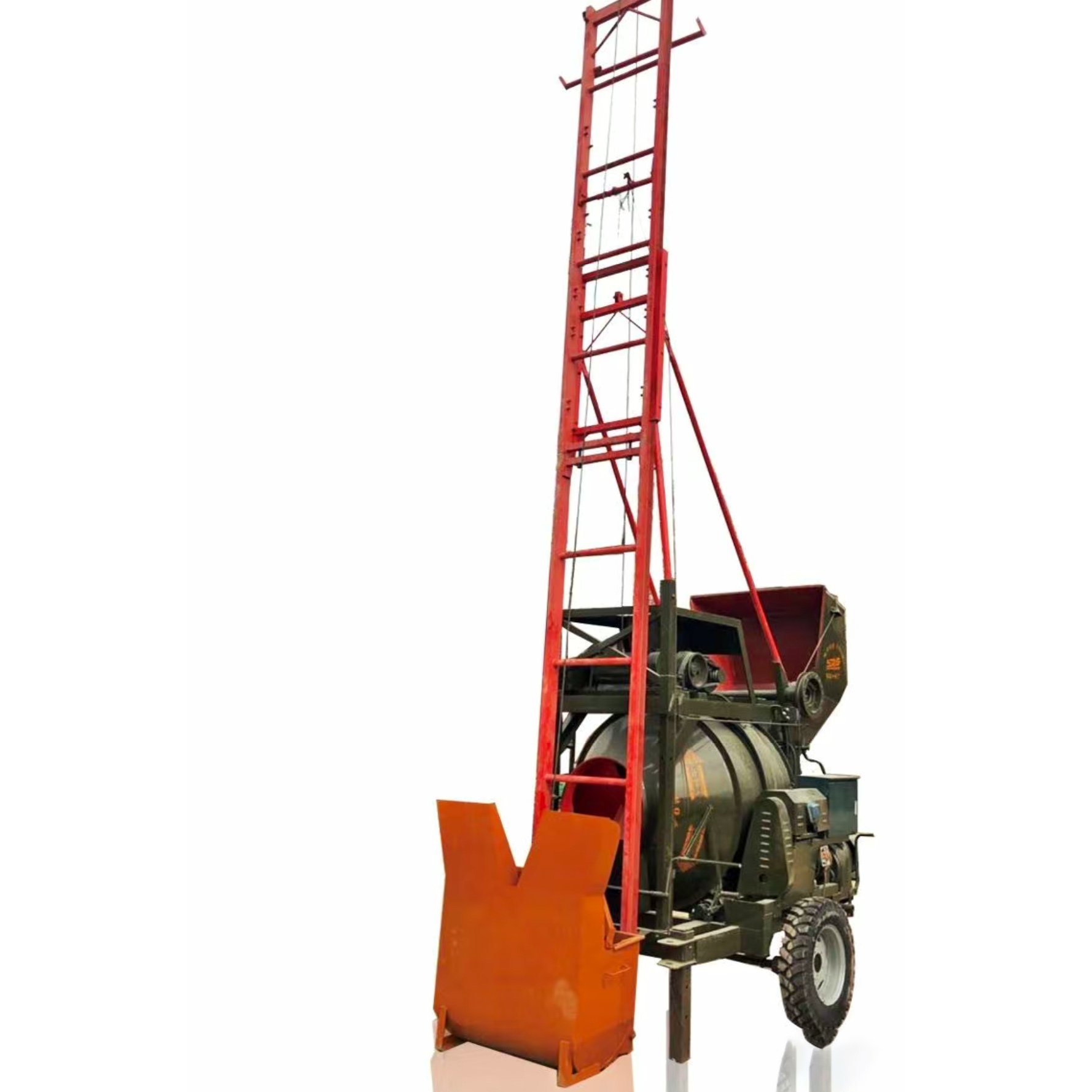 Diesel/Electric Concrete Machinery Concrete Mixer Price Concrete Mixer Jz Concrete Mixer 350l