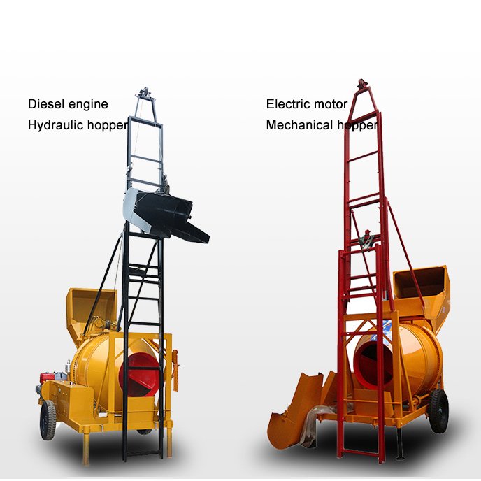 Diesel/Electric Concrete Machinery Concrete Mixer Price Concrete Mixer Jz Concrete Mixer 350l