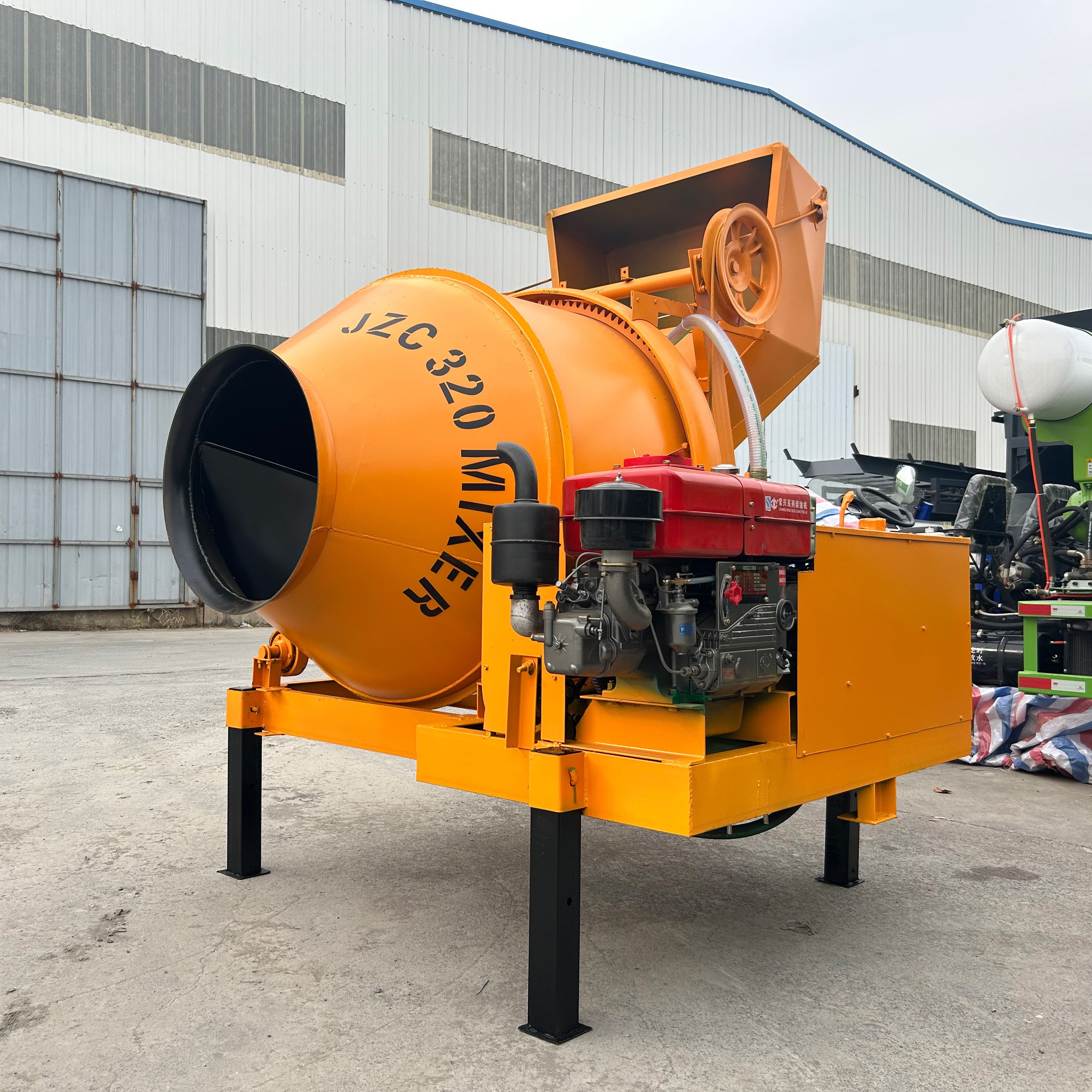 Diesel/Electric Concrete Machinery Concrete Mixer Price Concrete Mixer Jz Concrete Mixer 350l