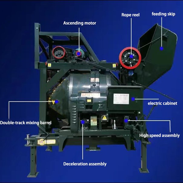 Diesel/Electric Concrete Machinery Concrete Mixer Price Concrete Mixer Jz Concrete Mixer 350l