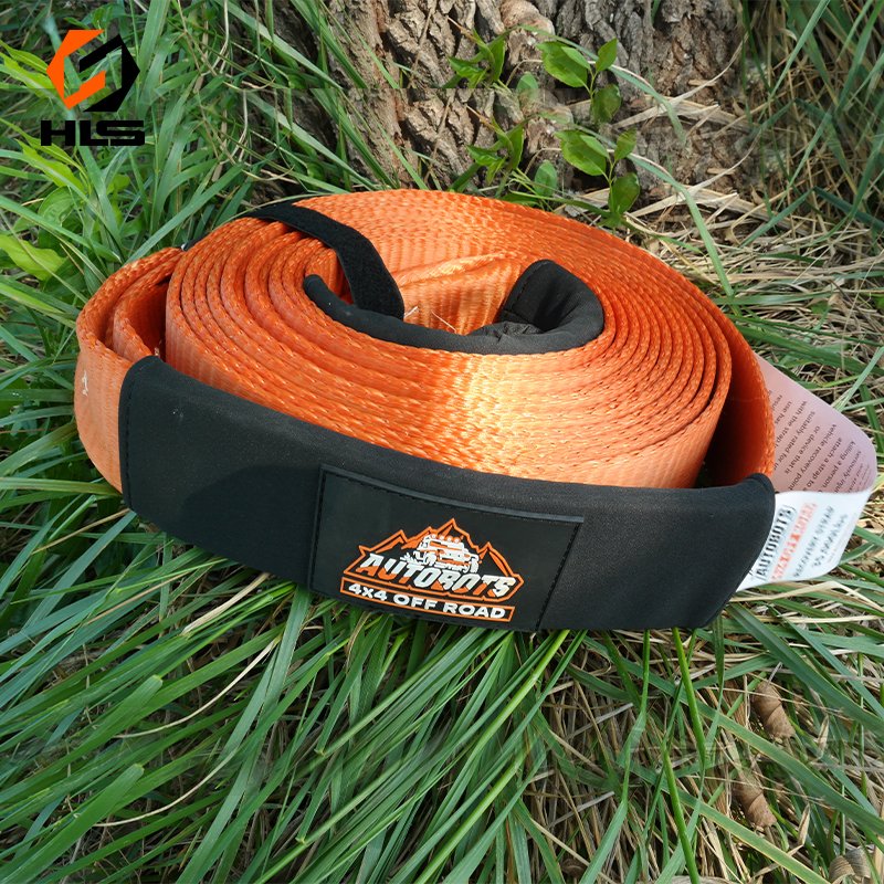 Customized 4x4 Heavy Duty Tow Recovery Trailer Rope 5m Snatch Strap for Cars Emergency Tools