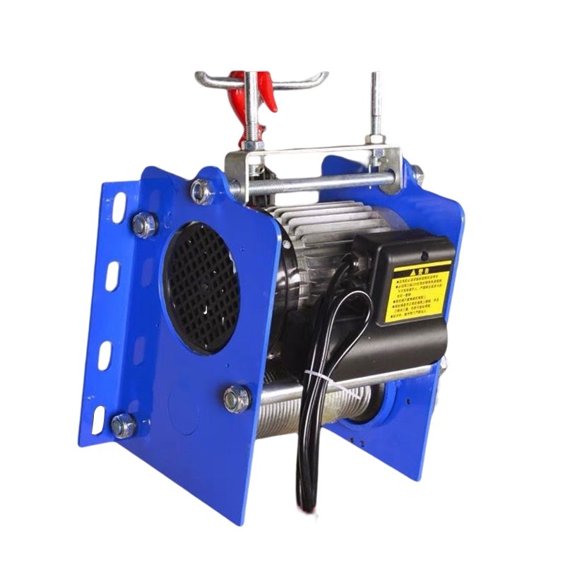 Factory Wire Rope Electric Motor Hoist Mini Hoist Winch With Wireless Remote Control