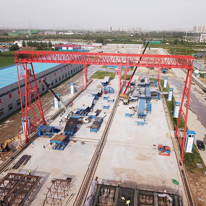 20 ton hydraulic electric moto driven truss type gantry crane price