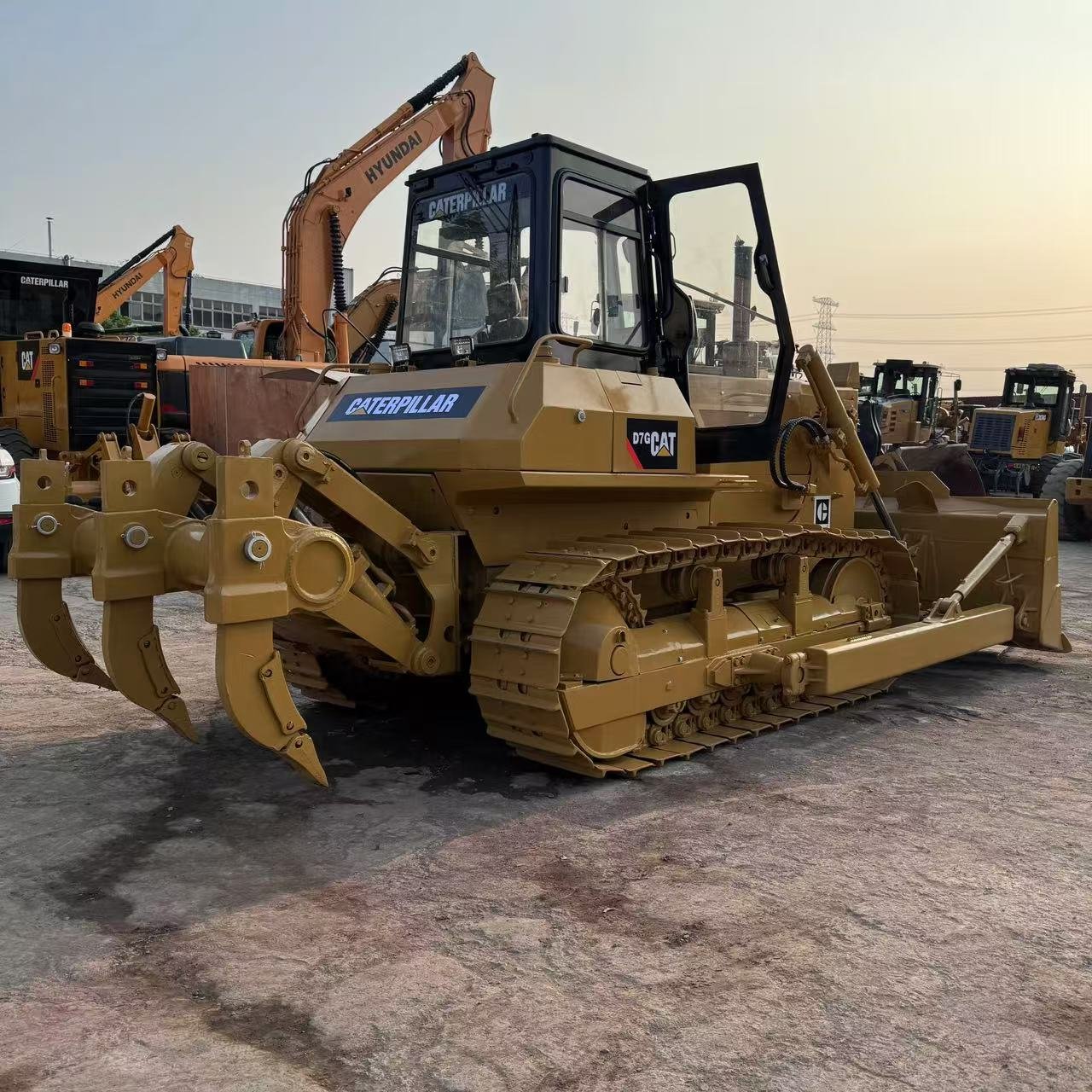 used caterpillar cat D7G D6G Bulldozer with winch