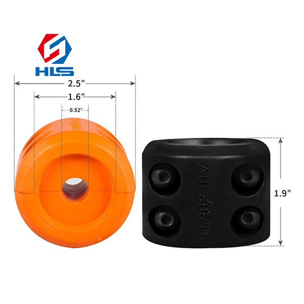 Rubber Rope Line Saver for All-terrain vehicles are durable vehicle Winch Cable Hook Stopper
