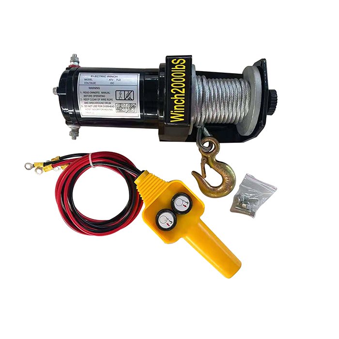 6000 Lbs 12v Electric winch Small Electric Capstan winch Remote Control Electric Hoist
