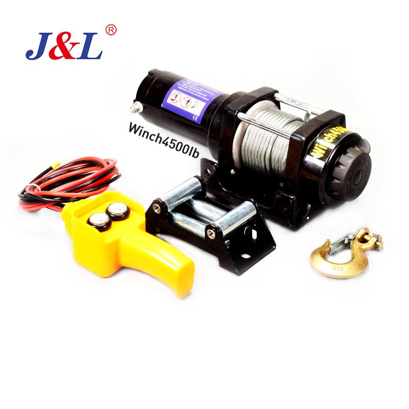JULI 12000 lb truck winch DC 12V 24Vcable line 24m diameter 9.3mm