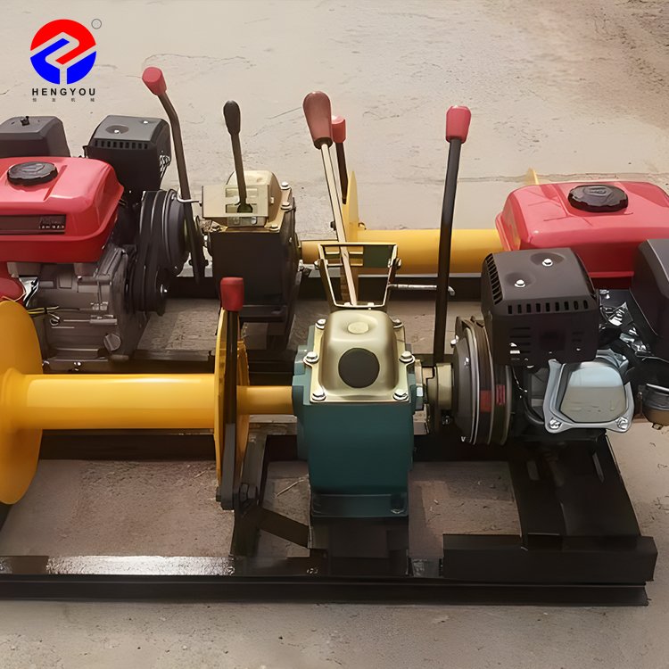 Factory wholesale cable winch automatic winch lift high efficiency diesel industrial electric strap winch