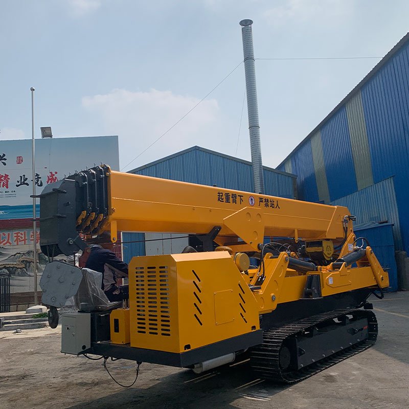 Factory Wholesale 3 ton 5 ton 8 ton10 ton mini construction crawler 12 ton cranes spider craneton for sale