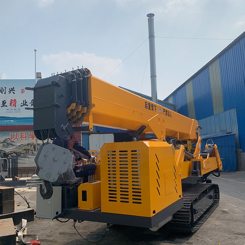 Factory Wholesale 3 ton 5 ton 8 ton10 ton mini construction crawler 12 ton cranes spider craneton for sale
