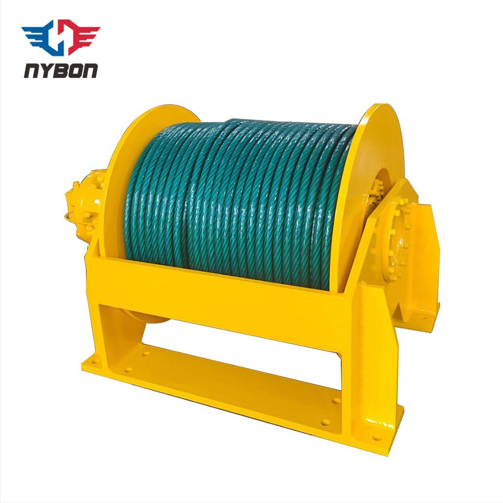 Marine Ship Single Drum Hydraulic winch For Drilling Machine/oilfield/shipyard
