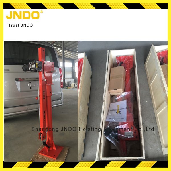 truck cranes portable electric hoist winch hydraulic remote control mobile Jib mounted pickup arm lift small mini crane 500kg