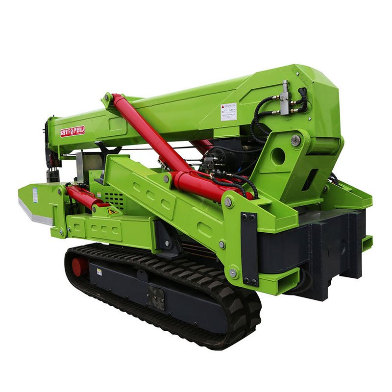 Heavy-Duty 8T to 18T Track Cranes with 360 Rotation Telescopic Boom Diesel Engine or Battery Option