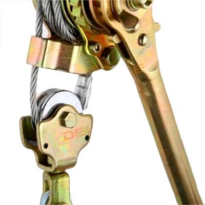 HOT SALE LEVER HOIST 2ton Hand Ratchet Puller Cable Power Puller LIFTING MACHINE AND WIRE ROPE HAND WINCH