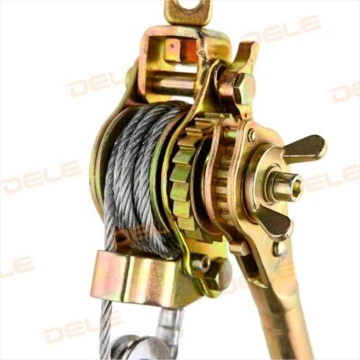 HOT SALE LEVER HOIST 2ton Hand Ratchet Puller Cable Power Puller LIFTING MACHINE AND WIRE ROPE HAND WINCH