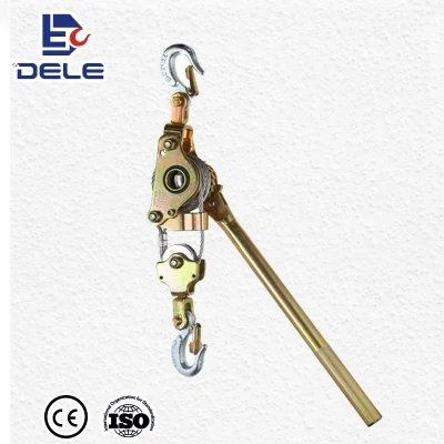 HOT SALE LEVER HOIST 2ton Hand Ratchet Puller Cable Power Puller LIFTING MACHINE AND WIRE ROPE HAND WINCH