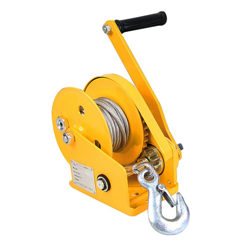 Customized boat trailer hand winch 1200/1800/2600lbs brake manual hand winch