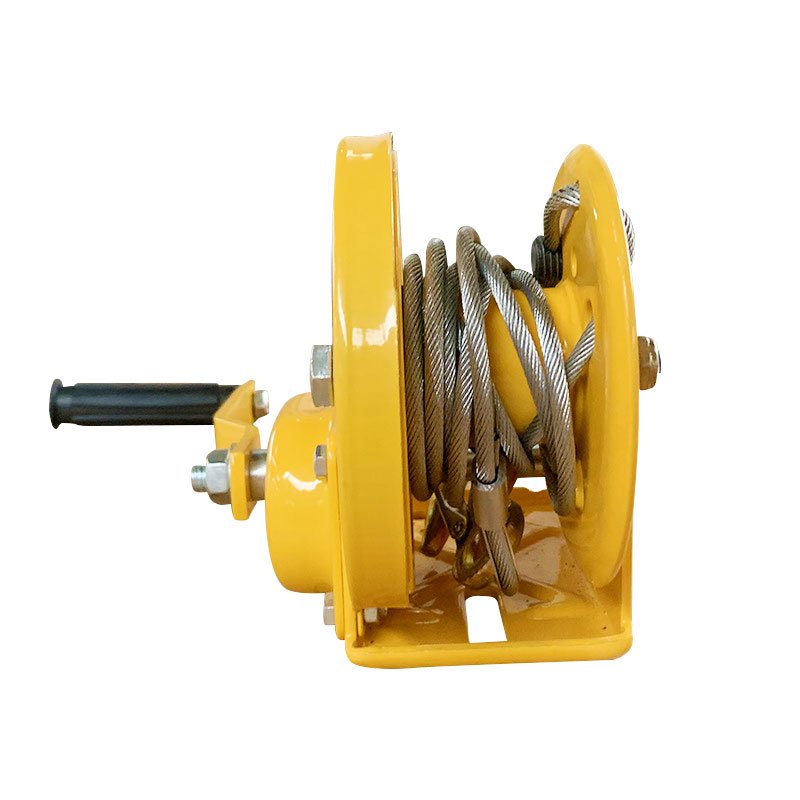 Customized boat trailer hand winch 1200/1800/2600lbs brake manual hand winch