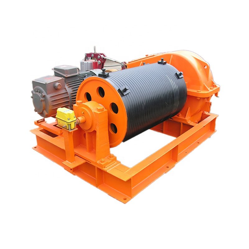 Boat anchor stainless steel drum winch