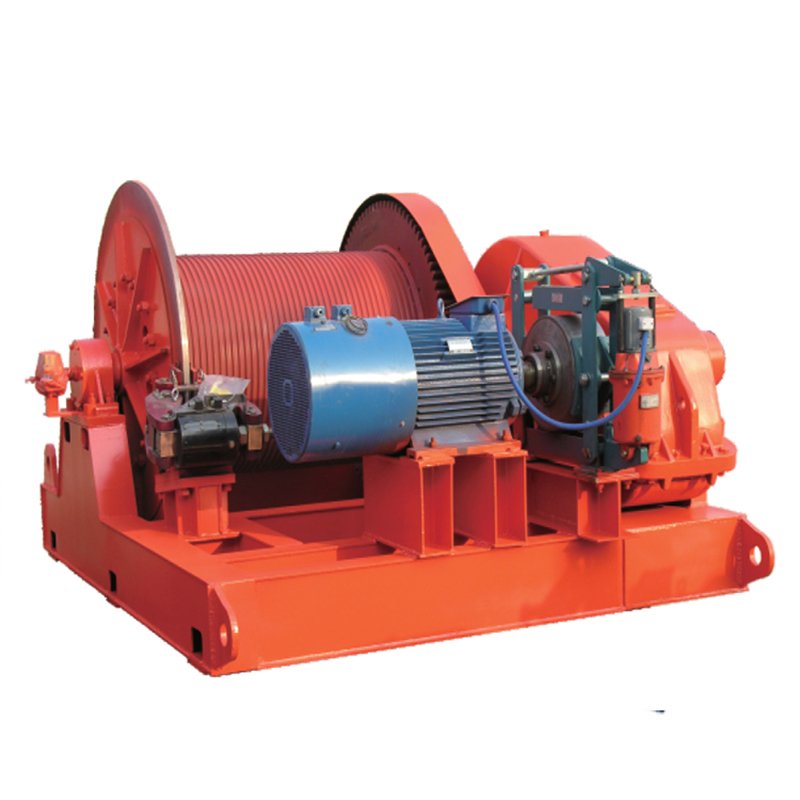 Good standard manufacture 10 ton widely used winch cable pulling machine