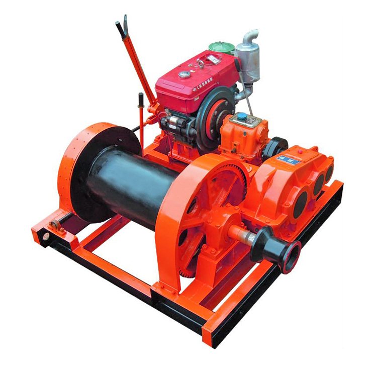 Good standard manufacture 10 ton widely used winch cable pulling machine