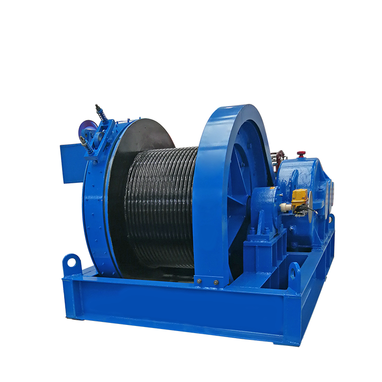 Good standard manufacture 10 ton widely used winch cable pulling machine